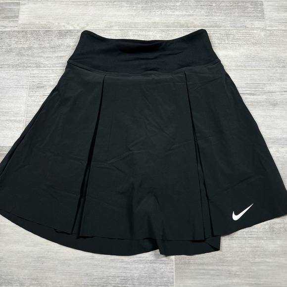 $75 Nike Dri-FIT Advantage Long Golf Skort Women's Size XS Black DX1425-010 NWT - Picture 1 of 8